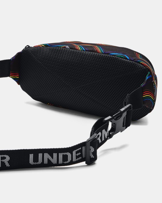 UA Flex Pride Waist Bag, Black, pdpMainDesktop image number 2